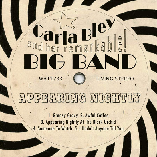 Bley,Carla Big Band - Appearing Nightly (CD)