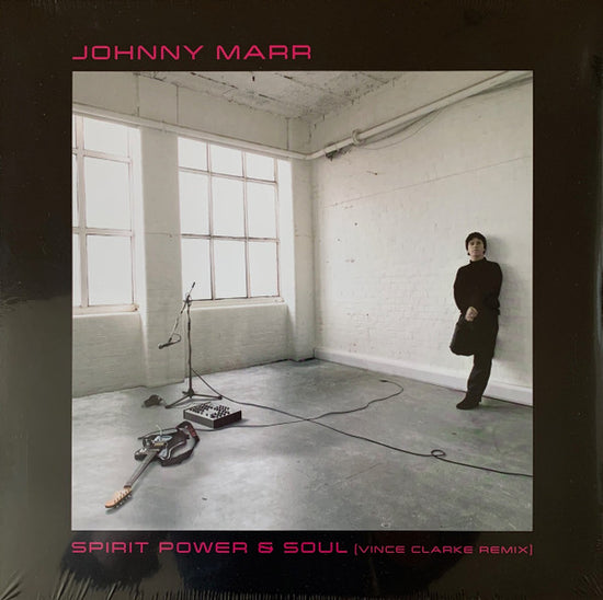 Johnny Marr - Spirit Power & Soul (Vince Clark Remix)12" Pink(VINYL)