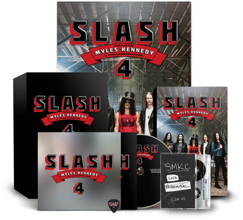 Slash Feat.Myles Kennedy - Slash 4 - Deluxe CD+MC+Book+Patch+Poster (CD)