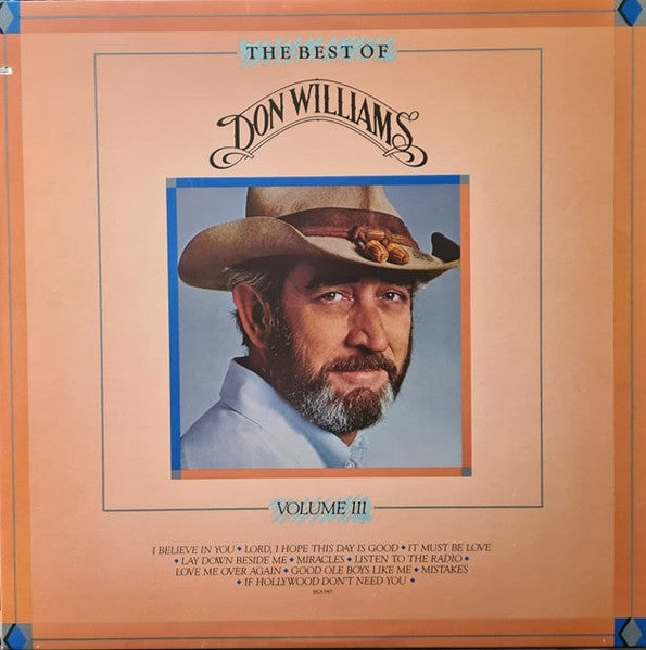 The Best Of Don Williams, Volume III - Vinyl