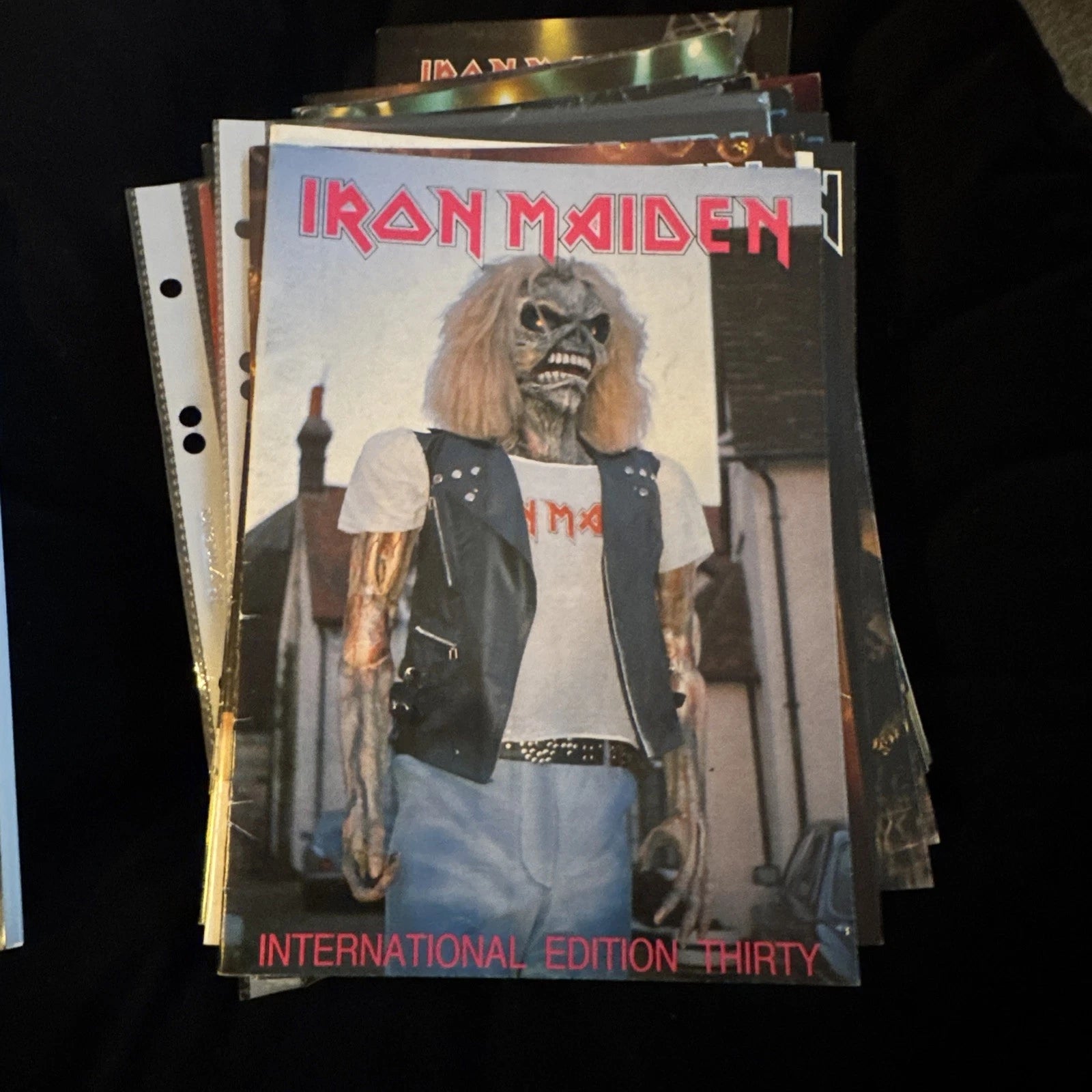 Iron Maiden Bruce Dickinson Magazine Official Fan Club Original Vintage No. 30