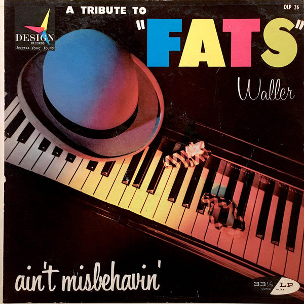 Ain't Misbehavin' - A Tribute To Fats Waller - Vinyl