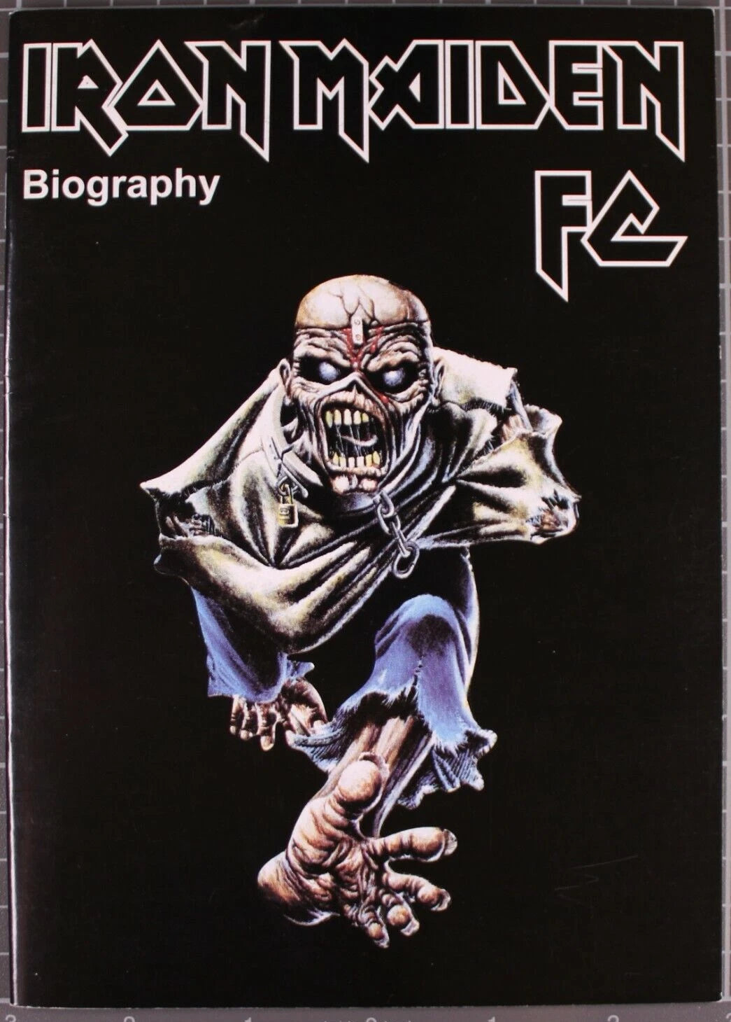 Iron Maiden Biography Bruce Dickinson Original Fan Club Issued Circa 2000 #2