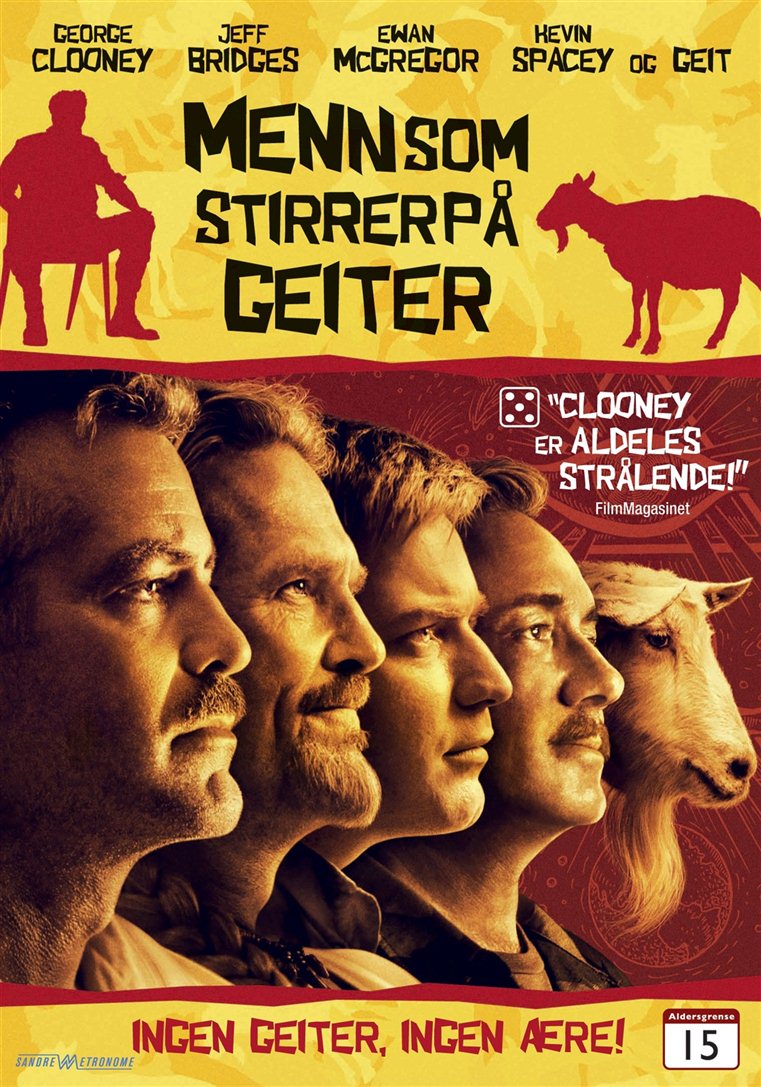 Menn Som Stirrer På Geiter - DVD