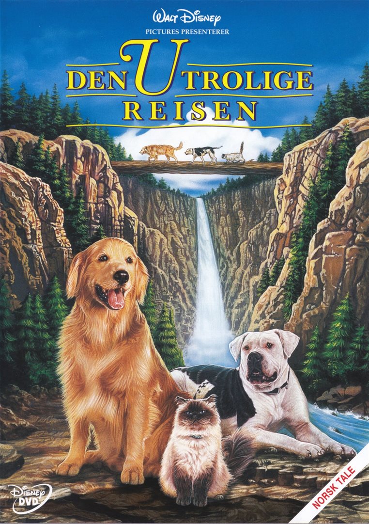 Den Utrolige Reisen - DVD