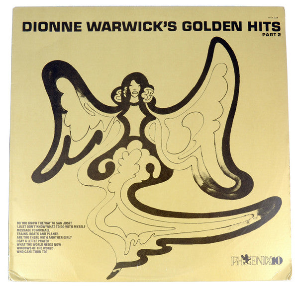 Dionne Warwick's Golden Hits/Part Two - Vinyl