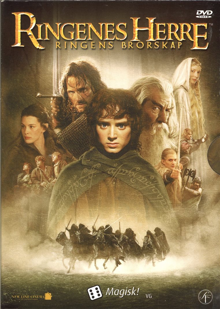 Ringenes Herre: Ringens Brorskap - DVD
