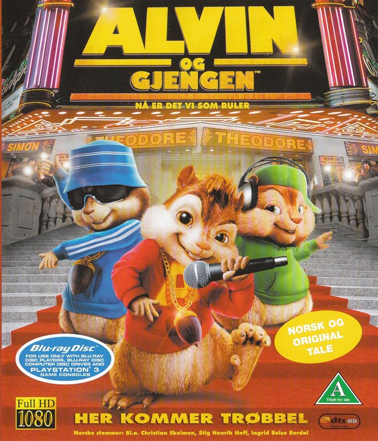 Alvin Og Gjengen - Blu-ray