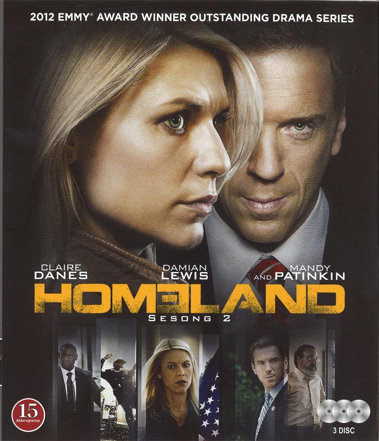 Homeland: Sesong 2 - Blu-ray
