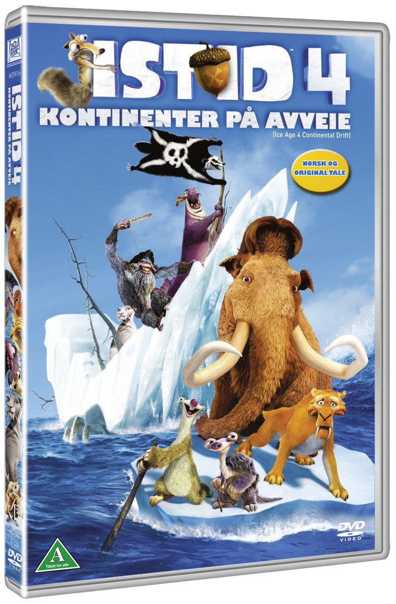 Istid 4: Kontinenter På Avveie - DVD