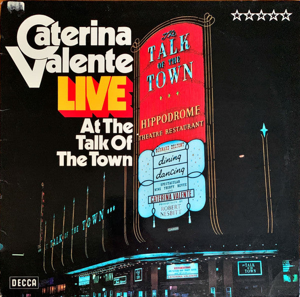 Live At The Talk Of The Town - Vinyl