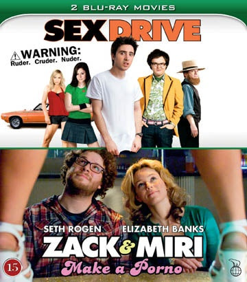 Sex Drive + Zack & Miri Make A Porno - Blu-ray