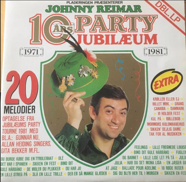 10 Års Party Jubilæum (20 Melodier) - Vinyl