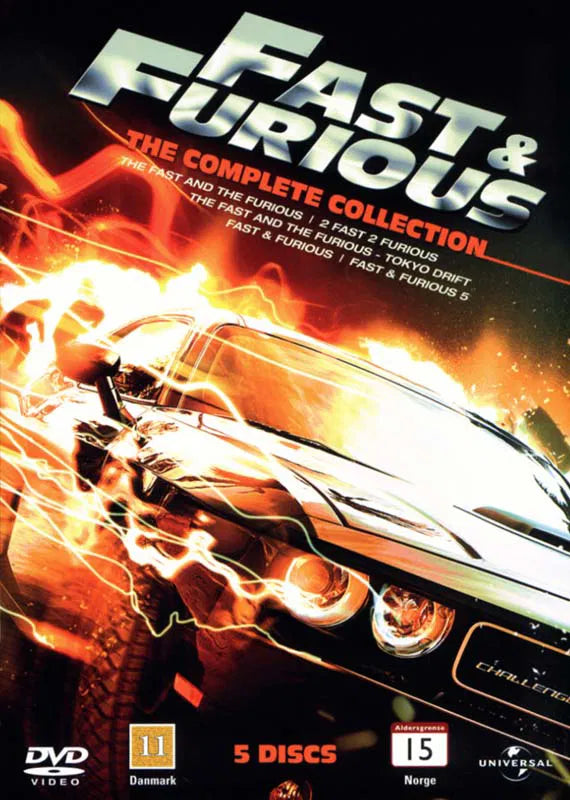 Fast & Furious - The Complete Collection - DVD