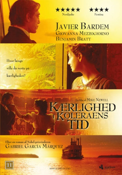 Kjærlighet I Koleraens Tid - DVD