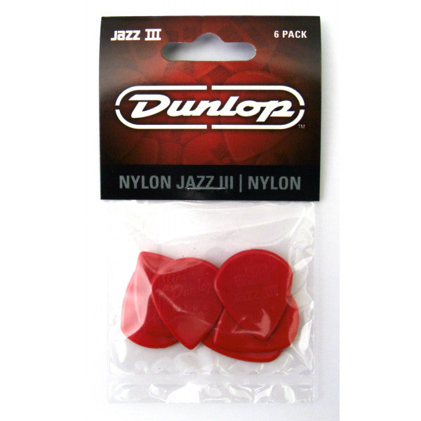 Plektrum Dunlop Jazz III 47P3N 6/PLYPK