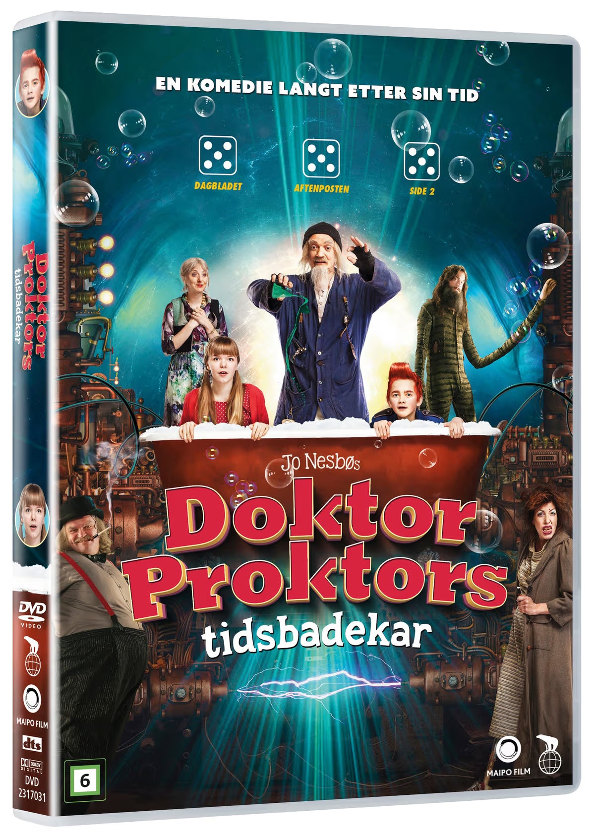 Doktor Proktors Tidsbadekar - DVD