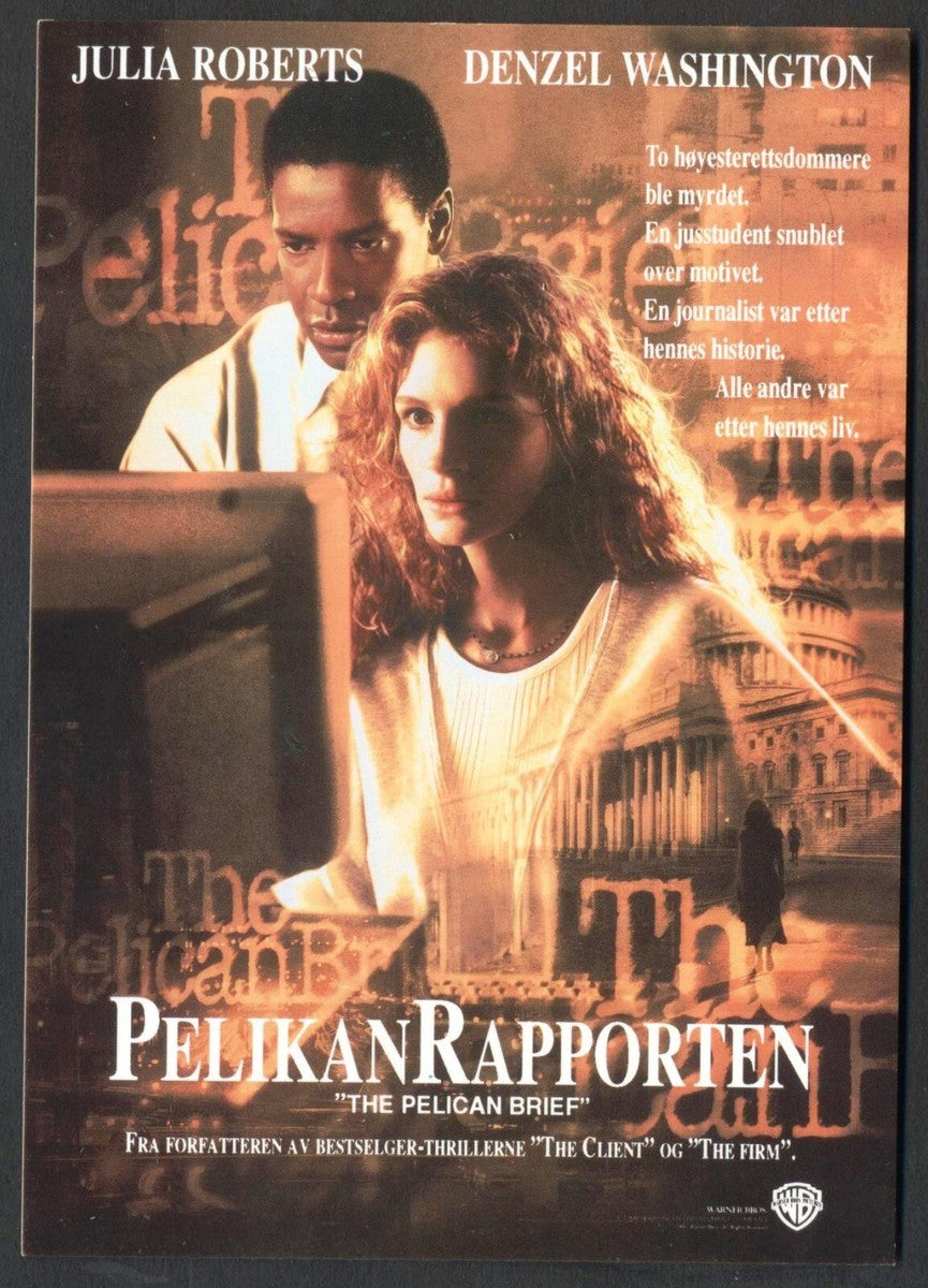 Pelikanrapporten - DVD