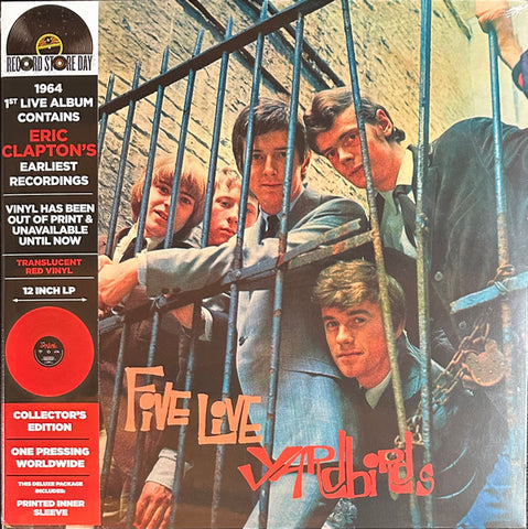Yardbirds* – Five Live Yardbirds RSD Ltd Translucent Red (VINYL)