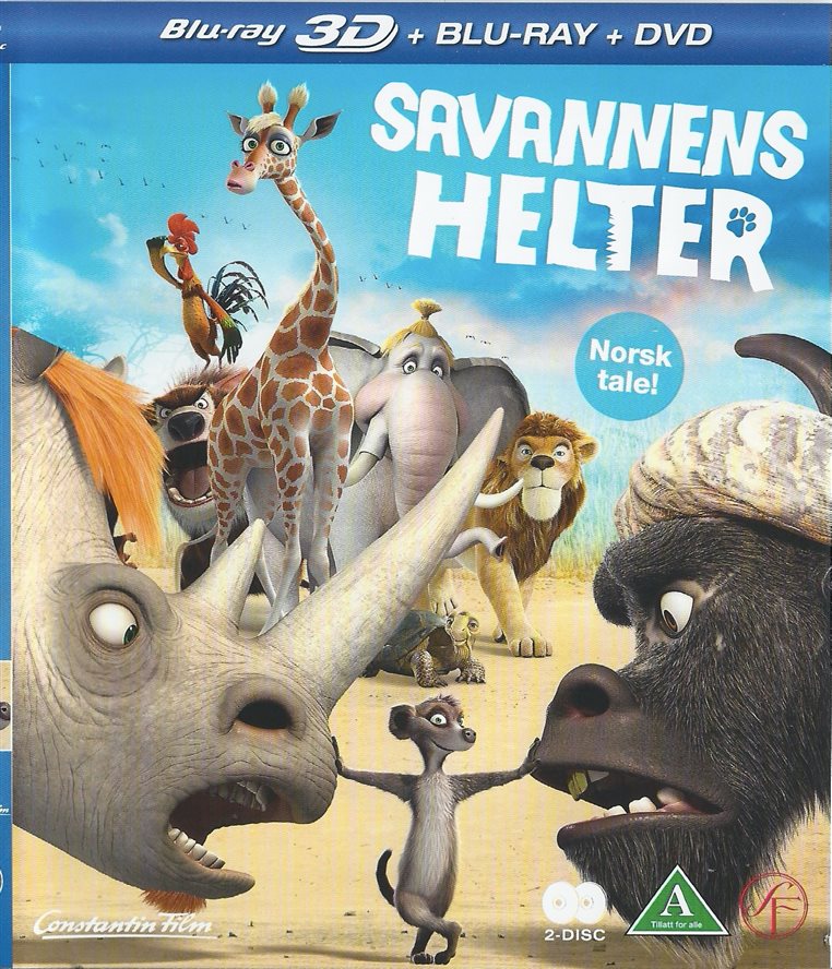 Savannens Helter - Blu-ray