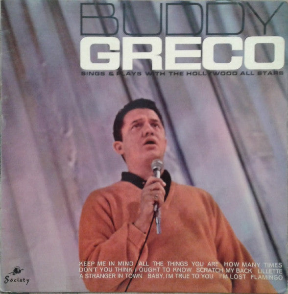 Buddy Greco Sings And Plays Wiith The Hollywood All Stars
