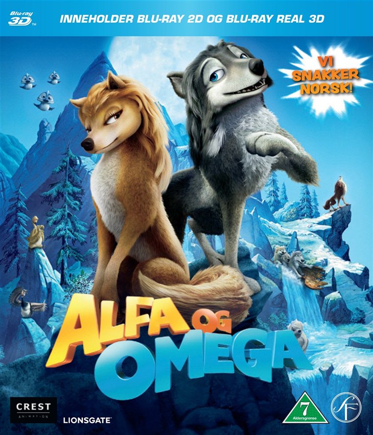 Alfa Og Omega - Blu-ray