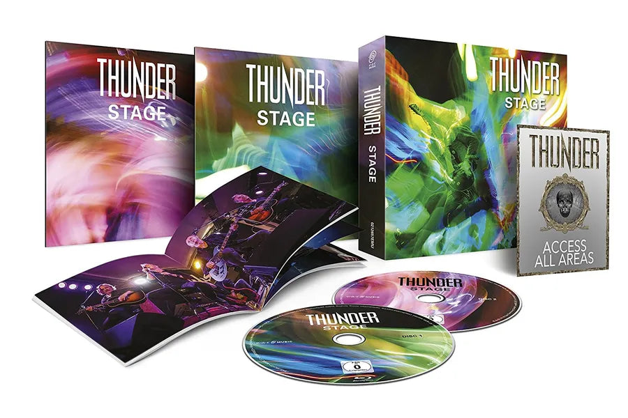 Thunder - Stage -Deluxe Edition - Live - (DVD+Bluray) - CD