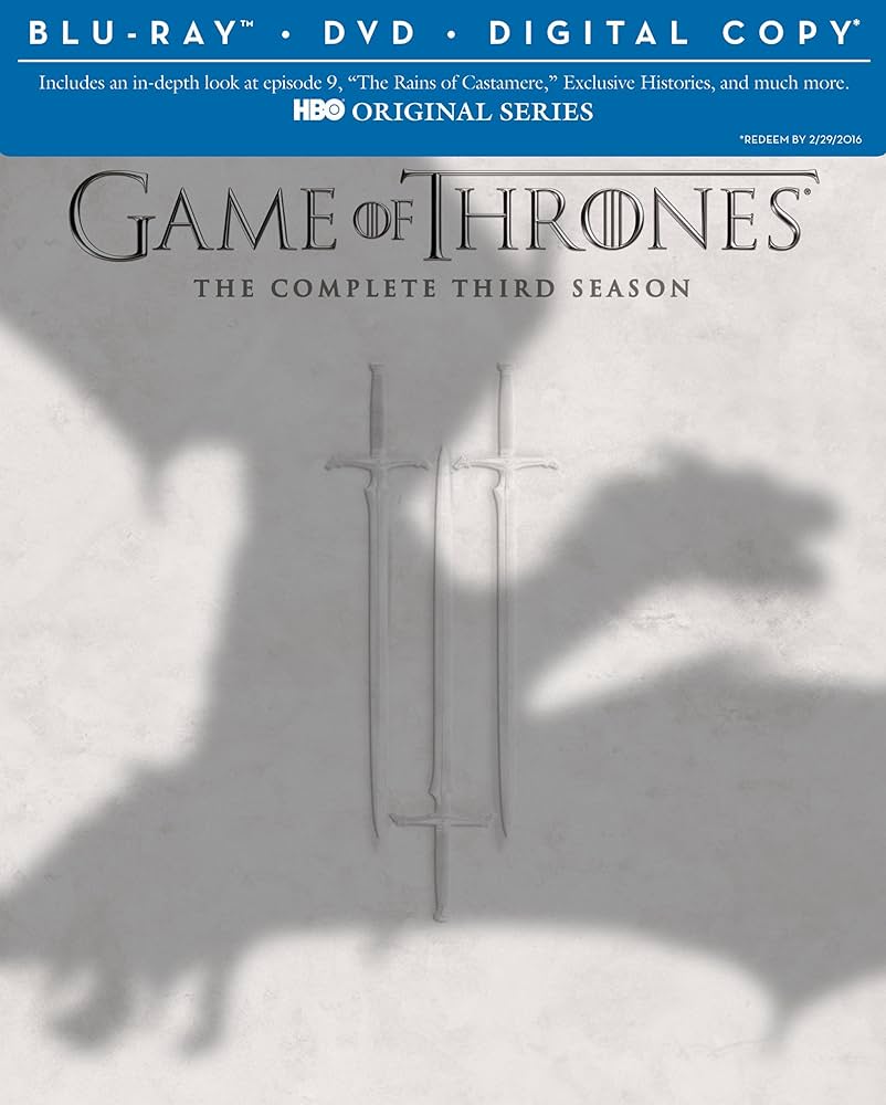 Game Of Thrones: The Complete Third Season - Blu-ray