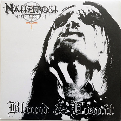 Nattefrost – Blood & Vomit Limited ti 500 Copies (VINYL SECOND-HAND)