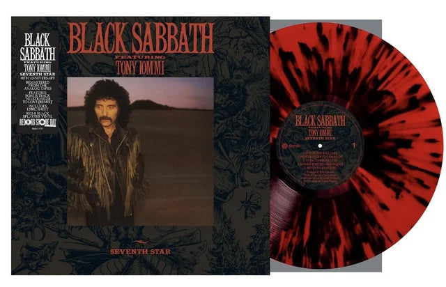 Seventh star - RSD - rød/svart splatter vinyl