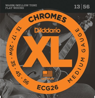 D'Addario Fretted 13-56 el