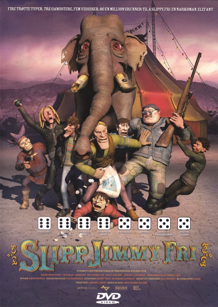 Slipp Jimmy Fri - DVD