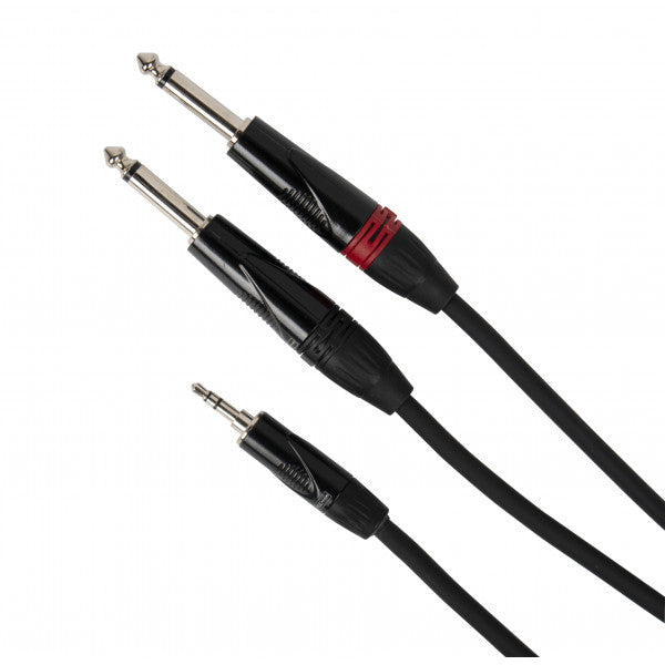 Pulse Signalkabel 3Meter 3,5 stereo-2x6,3