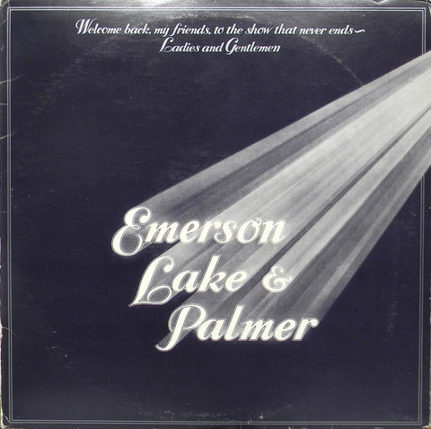 Emerson, Lake & Palmer – Welcome Back My Friends To The Show That Never Ends - Ladies And Gentlemen (VINYL SECOND-HAND)
