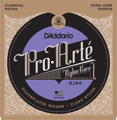 D'Addario Fretted EJ44 X-Hard tension - klassisk / nylon-gitar