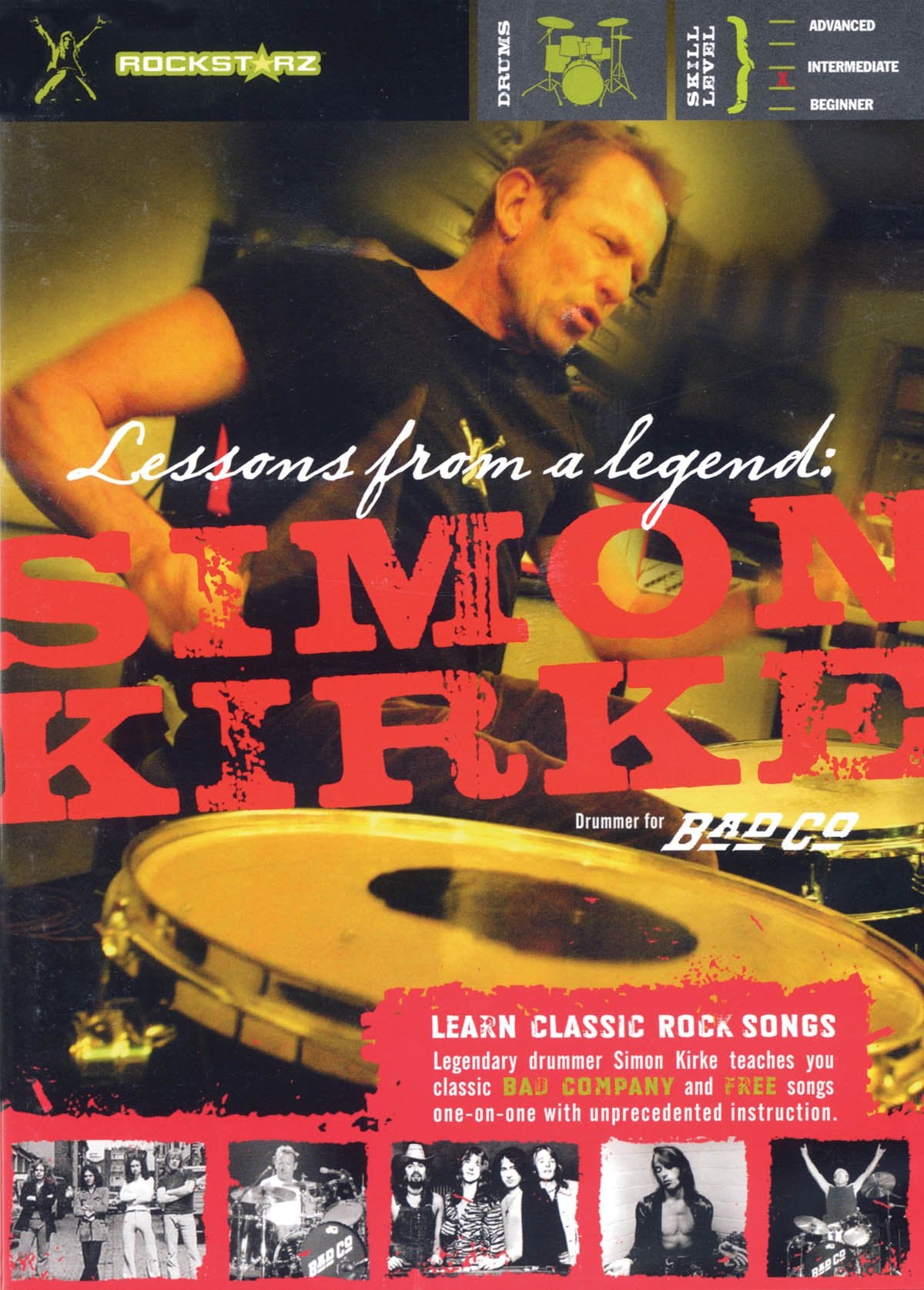 Lessons From A Legend: Simon Kirke - DVD