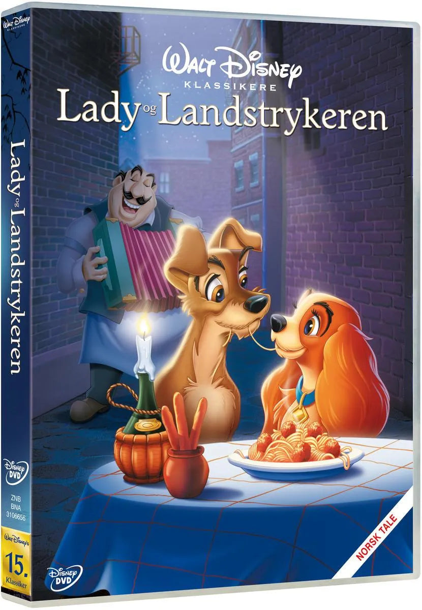 Lady Og Landstrykeren - DVD