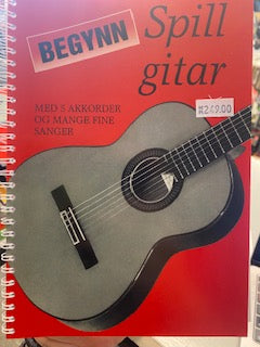 begynn Spill Gitar - lærebok