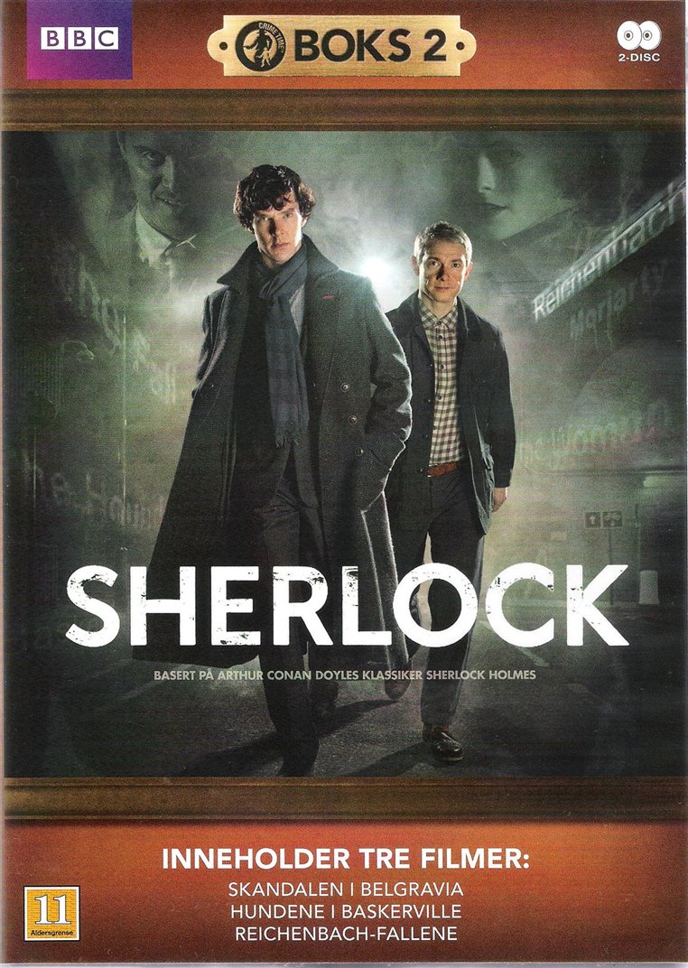 Sherlock: Boks 2 - DVD