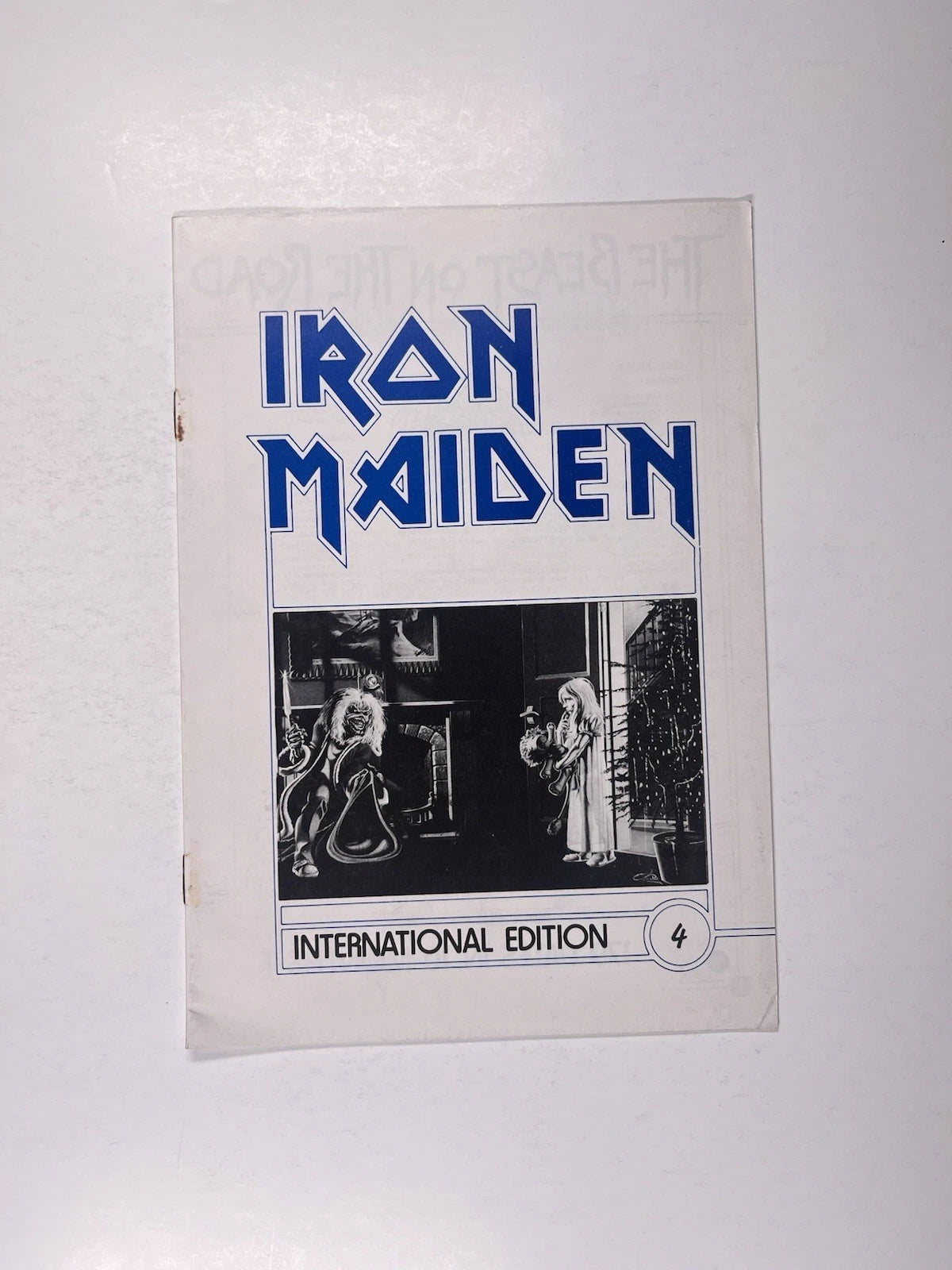 Iron Maiden Bruce Dickinson Fan Club Magazine International Edition No 4