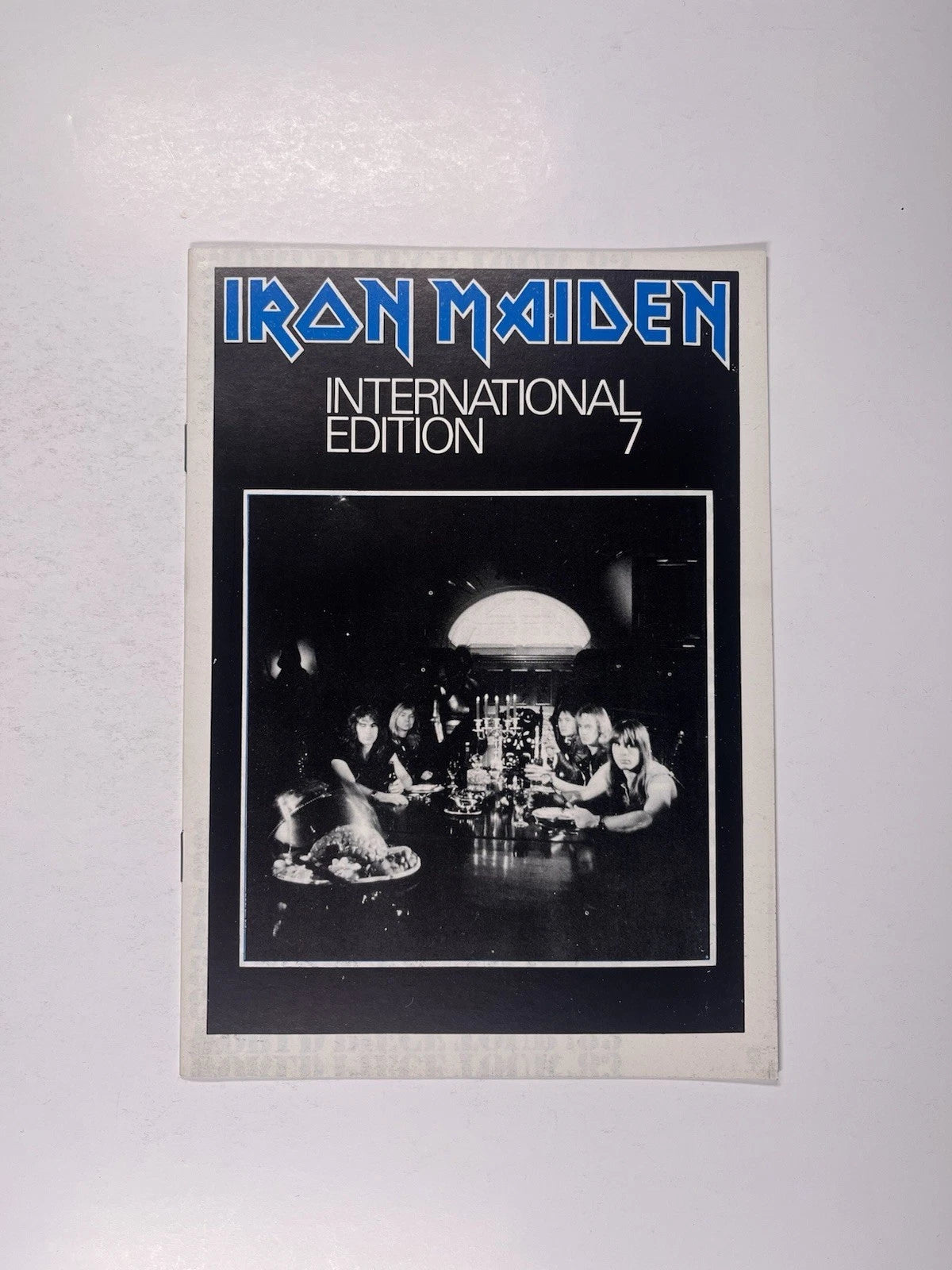 Iron Maiden Bruce Dickinson Fan Club Magazine International Edition No 7