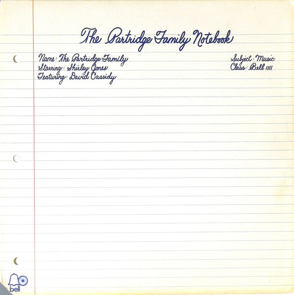 The Partridge Family Notebook