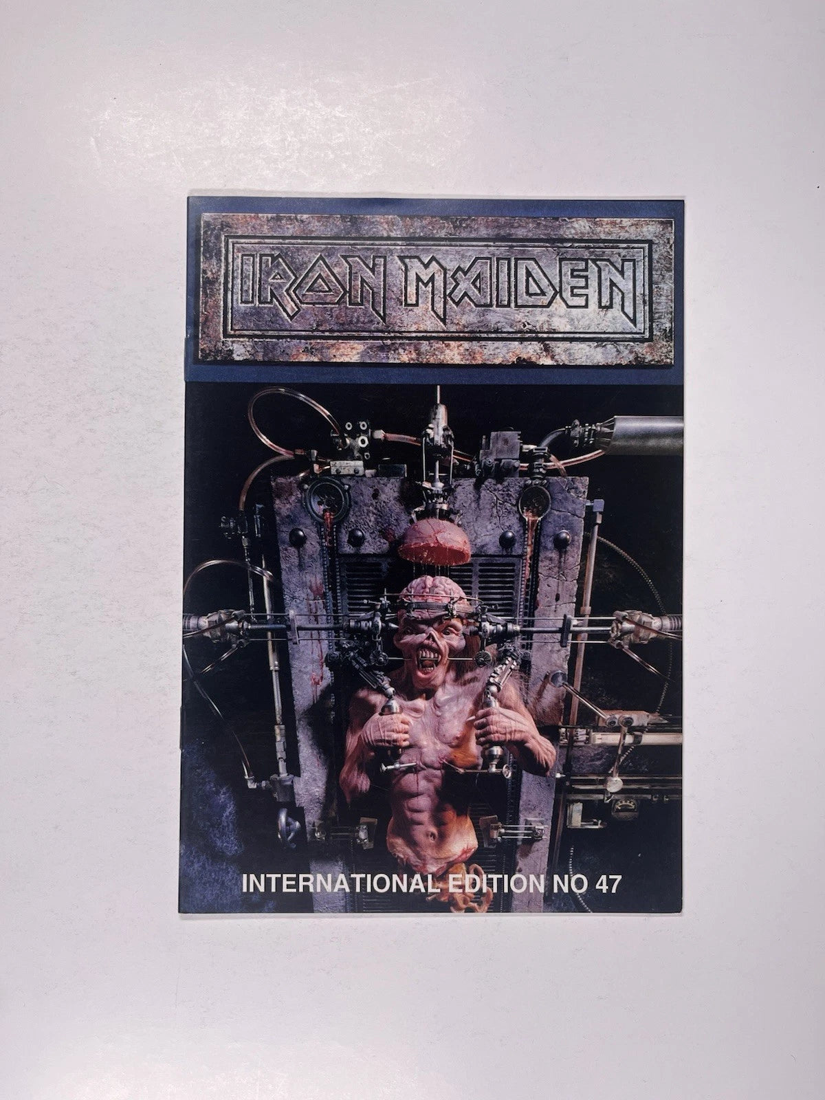 Iron Maiden Bruce Dickinson Magazine Official Fan Club Original Vintage No. 47