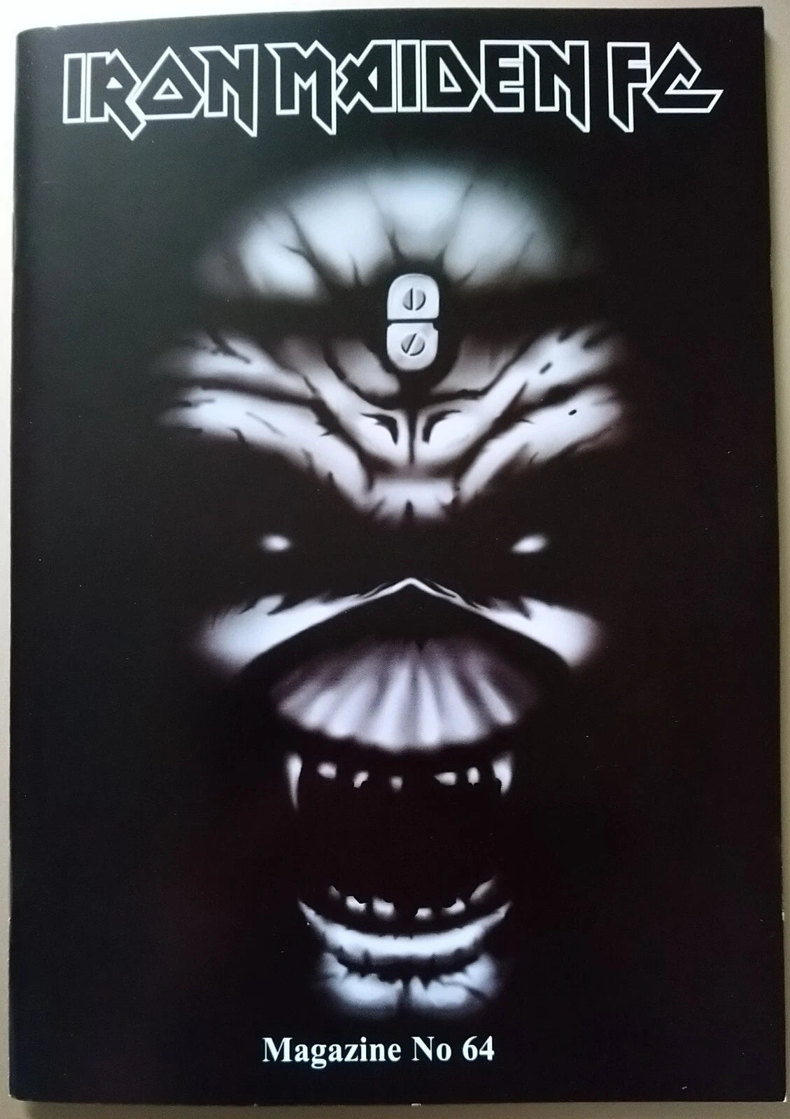 Iron Maiden Bruce Dickinson Magazine Official Fan Club Original Vintage No. 64