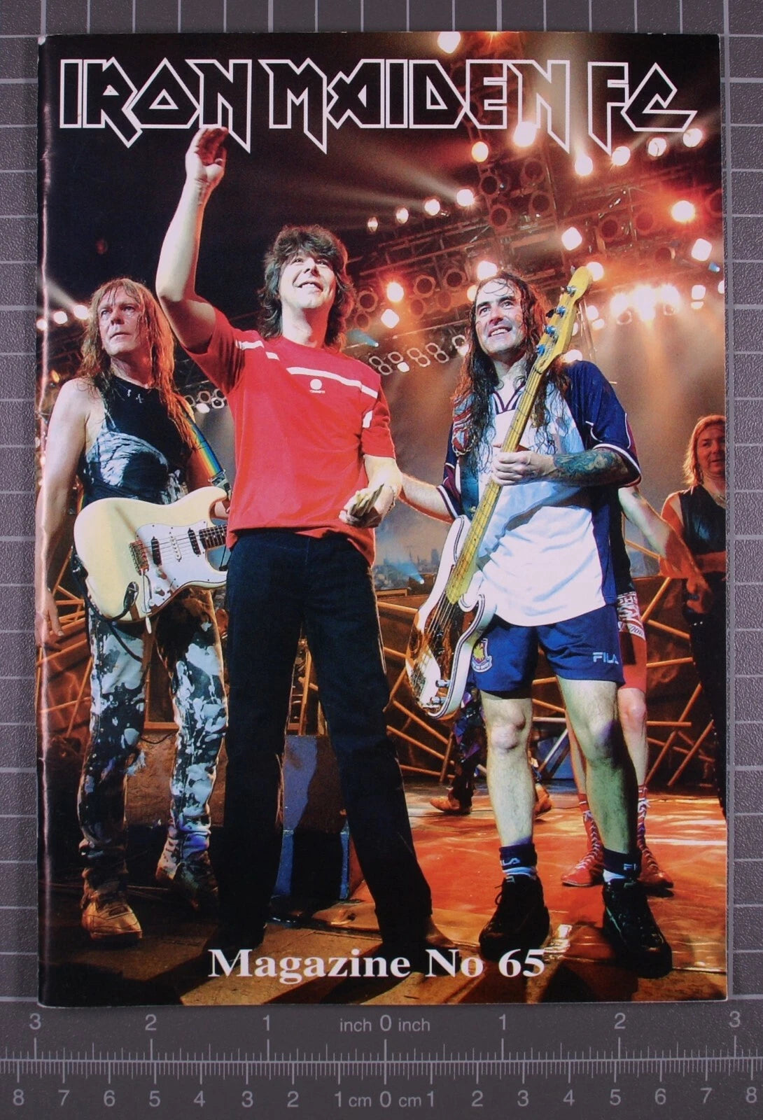 Iron Maiden Bruce Dickinson Magazine Official Fan Club Original Vintage No. 65