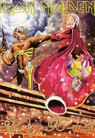 Iron Maiden Official Fan Club Facsimile Christmas Card 2008