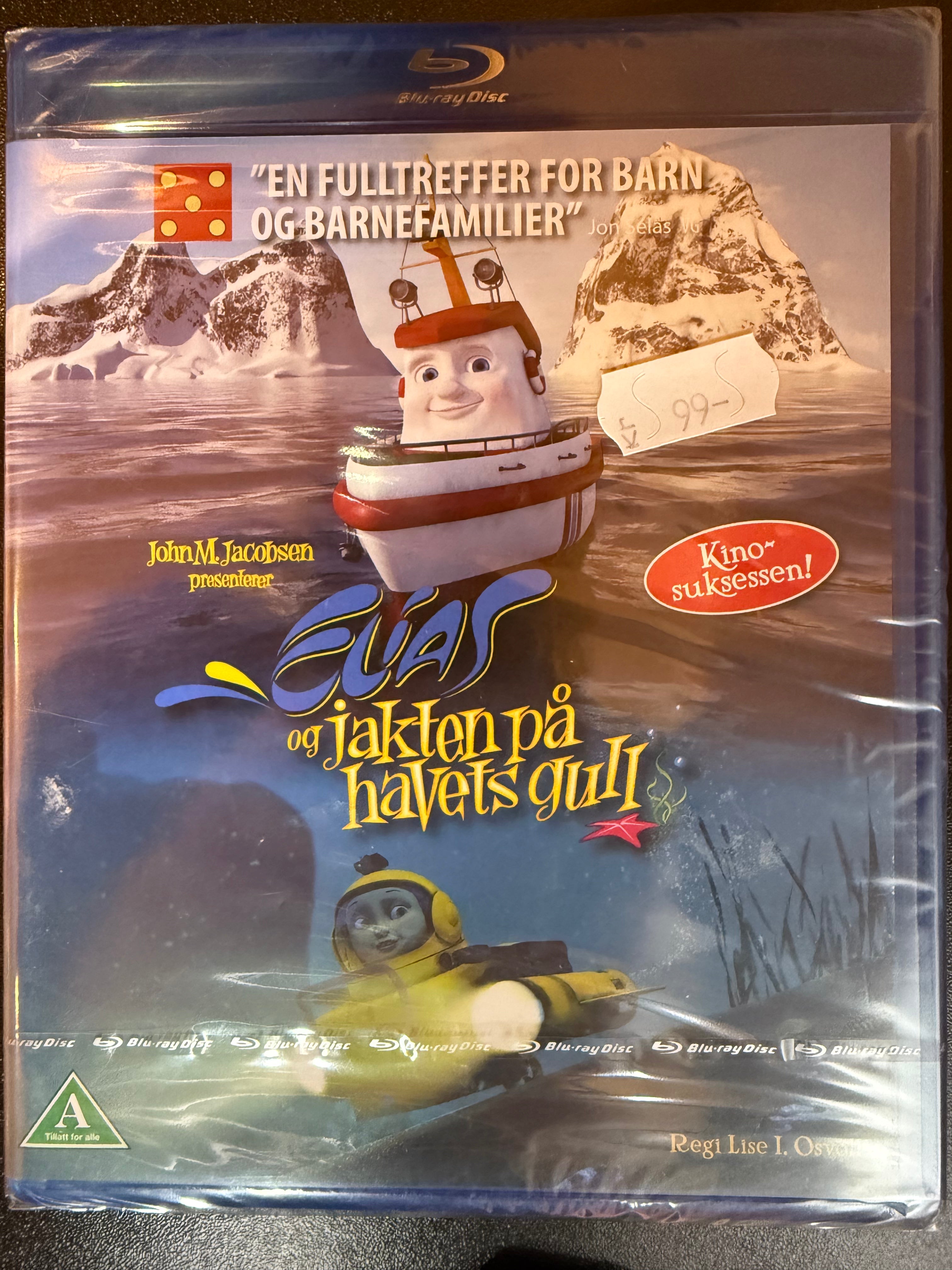 Elias Og Jakten På Havets Gull - Blu-ray