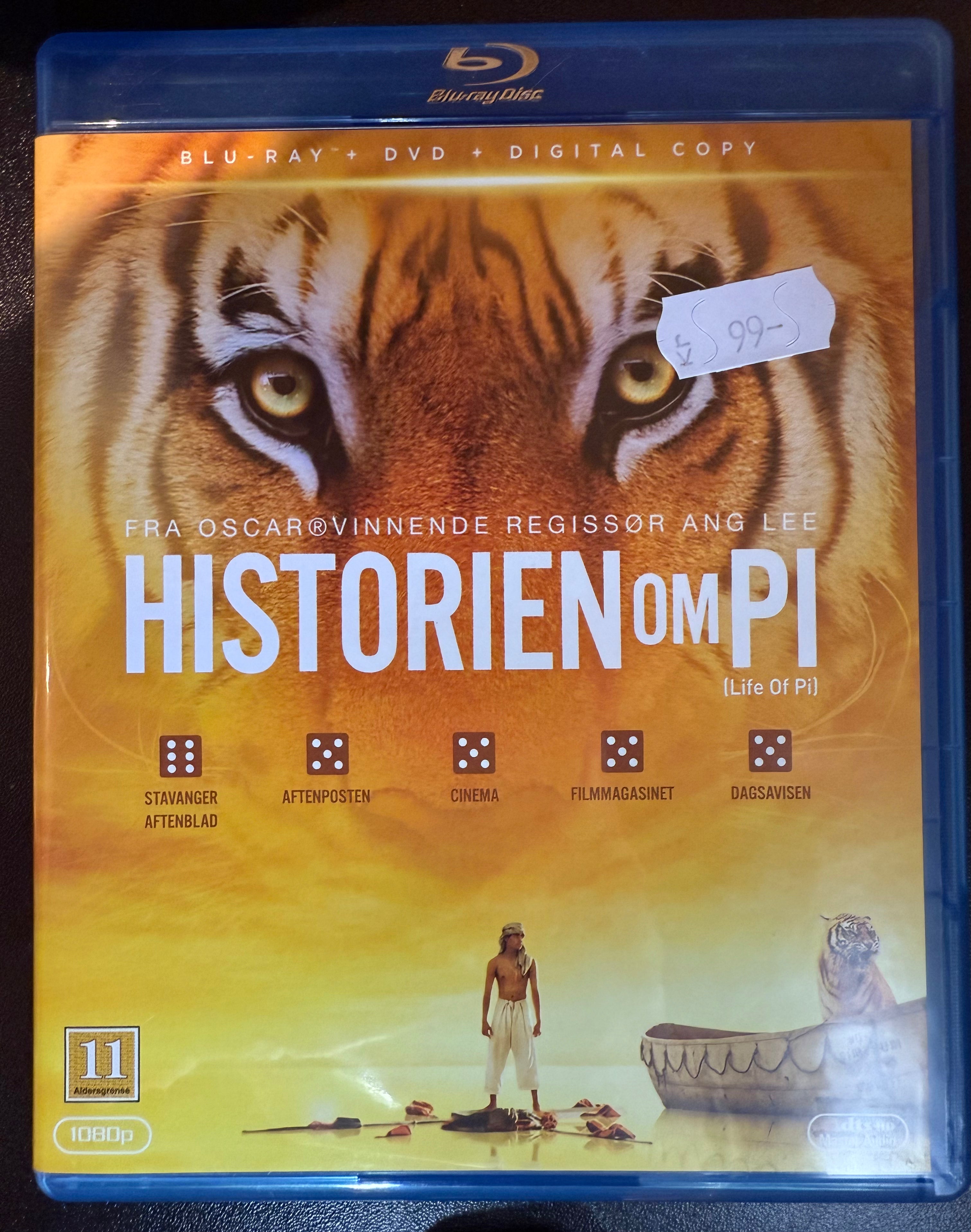 Historien Om Pi - Blu-ray