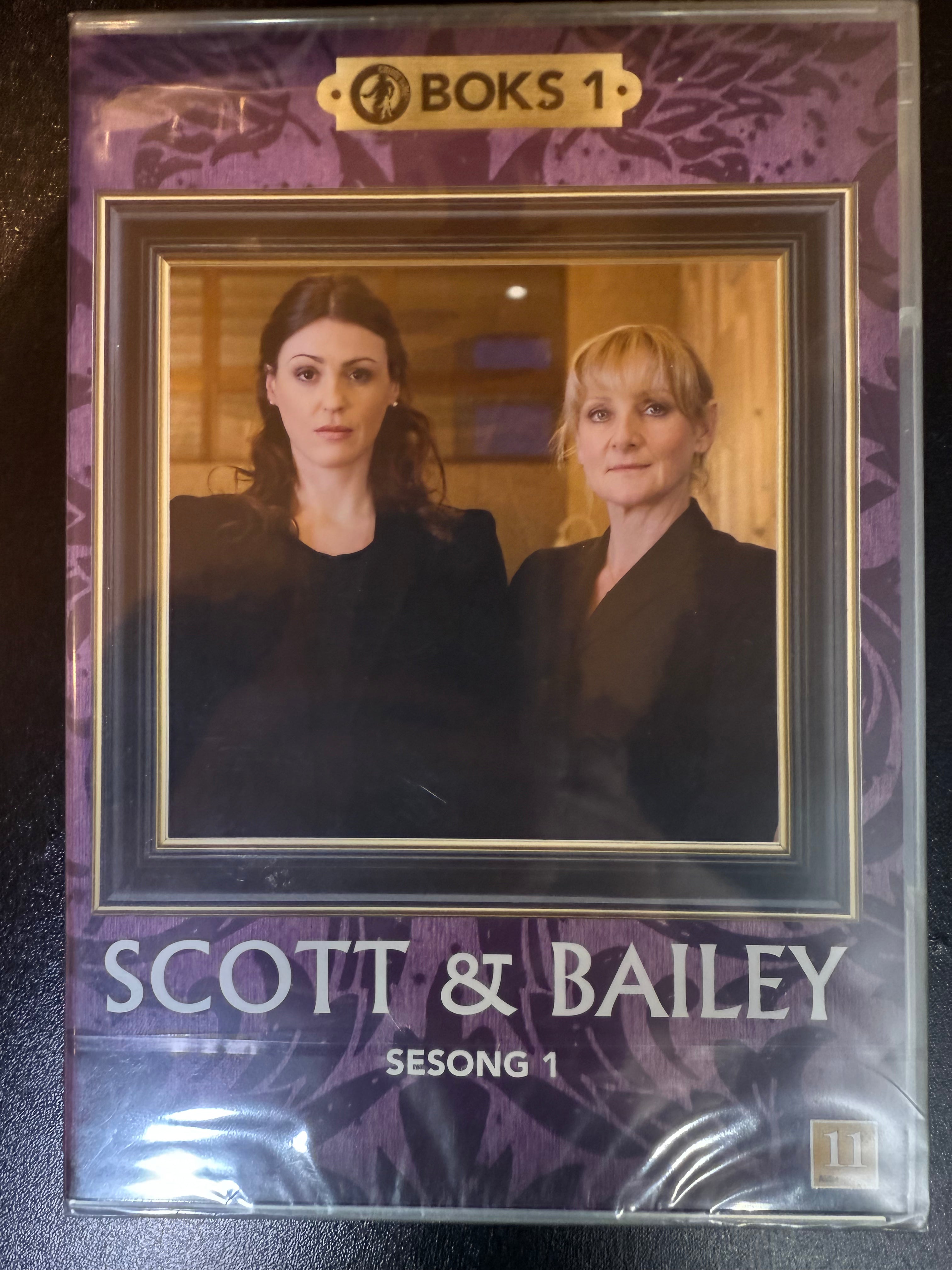 Scott & Bailey Sesong 1 - DVD