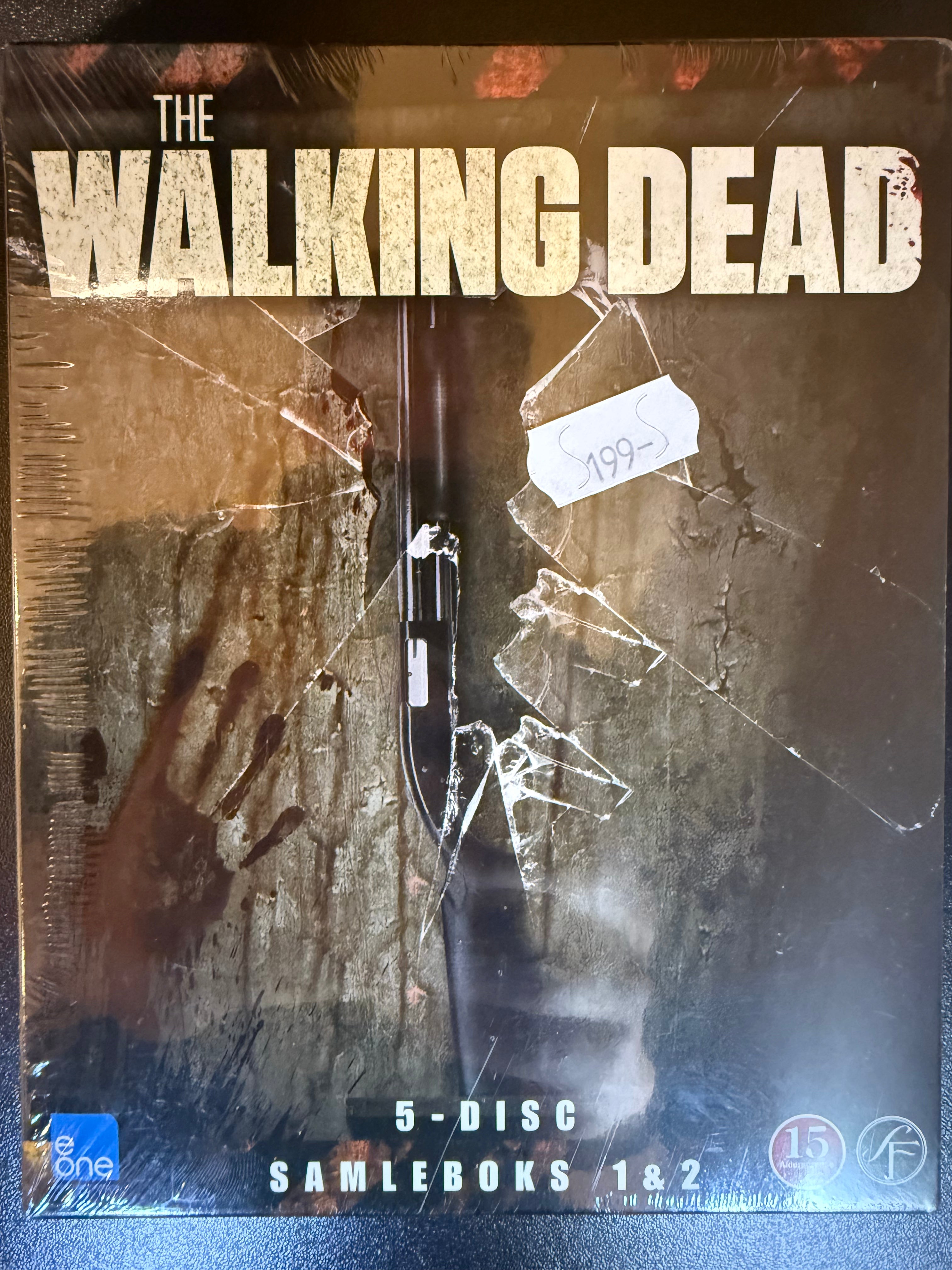 The Walking Dead Samleboks: Sesong 1 & 2 - DVD